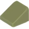 Lego® 1x1 brique inclinée 30° x 1 x 1 x 2/3 54200 - 50 pièces vert oli...