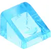 Lego® 1x1 brique inclinée 30° x 1 x 1 x 2/3 54200 - 250 pièces Trans -...