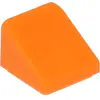 Lego® 1x1 brique inclinée 30° x 1 x 1 x 2/3 54200 - 250 pièces orange