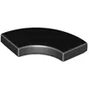 Lego® 2x2 carreaux coin rond 27925 - 250 pièces noir