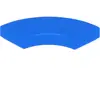 Lego® 2x2 carreaux coin rond 27925 - 1 pièce bleu
