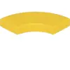 Lego® 2x2 carreaux coin rond 27925 - 10 pièces jaune