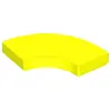 Lego® 2x2 carreaux coin rond 27925 - 1 pièce jaune fluo