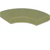 Lego® 2x2 carreaux coin rond 27925 - 1 pièce vert olive