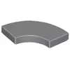 Lego® 2x2 carreaux coin rond 27925 - 10 pièces gris bleuâtre foncé