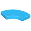 Lego® 2x2 carreaux coin rond 27925 - 10 pièces bleu azur foncé