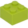 Lego® 2x2 brique 3003 - 1 pièce Lime