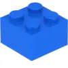Lego® brique 2x2 3003 - 1 pièce bleu