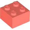 Lego® 2x2 Stein 3003 - 1 pièce Corail