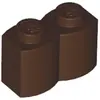 1x2 Pallisade - 1 pièce Marron foncé