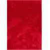 Tapis à poils longs moelleux uni vin rouge 140x200 cm