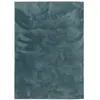 Tapis en fausse fourrure uni gris bleu 200x290 cm