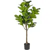 BELIANI Plante artificielle en pot 162 cm FIG TREE