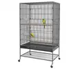 PawHut Cage à Oiseaux avec Perchoirs, Jouets pour Oiseaux, Tiroir Amov...