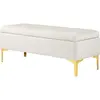 HOMCOM Banquette avec Rangement, capacité de charge jusqu'à 120 kg, 12...