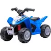 AIYAPLAY Quad électrique pour enfants, LED, klaxon, larges pneus, sièg...