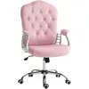 Vinsetto Chaise de Bureau, dossier inclinable, hauteur réglable, aspec...