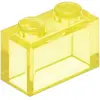 LEGO® brique 1x2 Trans Jaune (Trans Yellow) 25 pièces