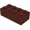 LEGO® Brique 2x4 Marron I(Brown) 1 pièce