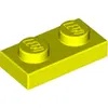 LEGO® Plaque 1x2 Jaune fluo (Neon Yellow) 1 pièce