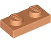 LEGO® 1x2 Plaque Nougat (Nougat) 1 pièce