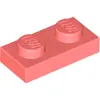 LEGO® 1x2 Plaque Corail (Coral) 25 pièces