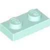 LEGO® 1x2 Plaque Hellaqua (Light Aqua) 1 pièce
