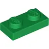 LEGO® Plaque 1x2 Vert (Green) 1 pièce