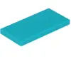 LEGO® 2x4 Carreau Turquoise foncé (Dark Turquoise) 10 pièces