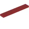 LEGO® 1x6 carreau rouge foncé (Dark Red) 25 pièces