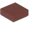 LEGO® 1x1 Carreau Marron Rouge (Reddish Brown) 25 pièces