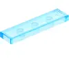 LEGO® 1x4 Carreau Trans Bleu clair (Trans Light Blue) 1 pièce