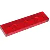 LEGO® 1x4 Carreau Trans Rouge (Trans Red) 250 pièces