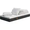 EMMA Pack Matelas Hybride II + Couette + Oreiller Nuage Essentiel 80x200