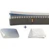 Emma Pack Matelas et Oreiller Nuage Elite et Couette 90x190