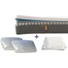 Emma Pack Matelas et Oreiller Nuage Elite et Couette 180x200