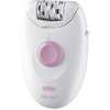 Epilateur - Braun Silk-épil 1 C2 - 20 pinces à épiler - Blanc