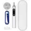 Braun Oral-B iO 6S White Brosse à dents électrique, 1 brosse à dents électrique, 1 étui de voyage