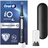 Oral-B iO 4 Brosse À Dents Électrique Noire, 1 Brossette, 1 Étui De Voyage