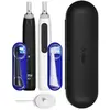 BRAUN Oral B iO5 brosse à dents électrique avec étui DUO Black & White 2 pcs
