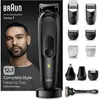 Tondeuse multi usages - BRAUN - MGK7460 - Lame ProBlade - Rechargeable - Étanche