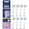 Accessoire dentaire Oral B Brossette Sensitive Clean Lot de 8 Blanc