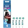 Oral-B Lot de 4 têtes de rechange pour brosse à dents Kids Star Wars