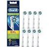Oral-B Oral-B CrossAction - Tête de brosse de rechange - pour brosse à dent (pack de 8)