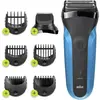 Braun 81702943 rasoir pour homme Rasoir à grille Tondeuse Noir, Bleu