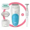 Braun Silk-épil 5 81706344 épilateur 28 pince(s) Blanc, Turquoise