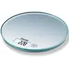 Balance de cuisine électronique Beurer KS 28 - 5 kg max - Fonction tare - Argenté