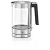 WMF Wasserkocher Lono mit Glasbehälter, 1,7 l 3000 Watt Cromargan matt/Glas