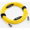 Cobra Tether cordon coudé USB-C vers USB-3 Micro-B 5Gbps 10m - Jaune
