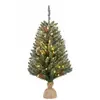 ALIGHTUP Sapin de Noël Artificiel  Lumineux LED, 90cm 100 Branches en PVC pour Décoration Noël